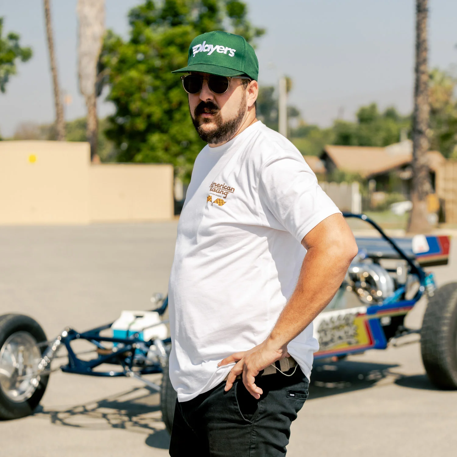 American Racing CHECKERS Short Sleeve T-Shirt - Image 8