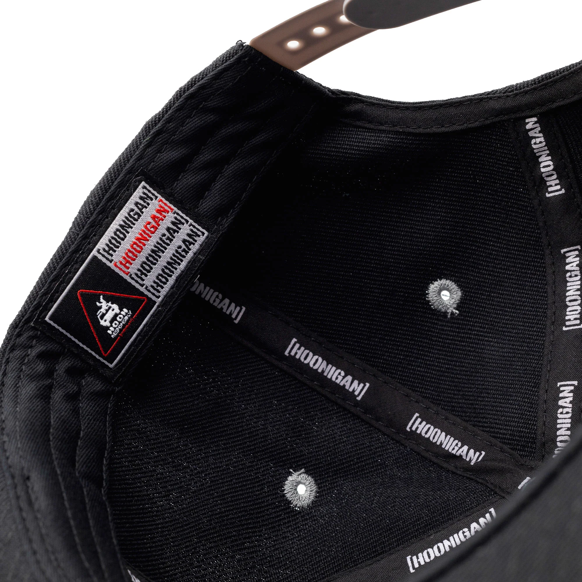 Hoonigan BRACKET X LOGO Snapback Hat - Image 6